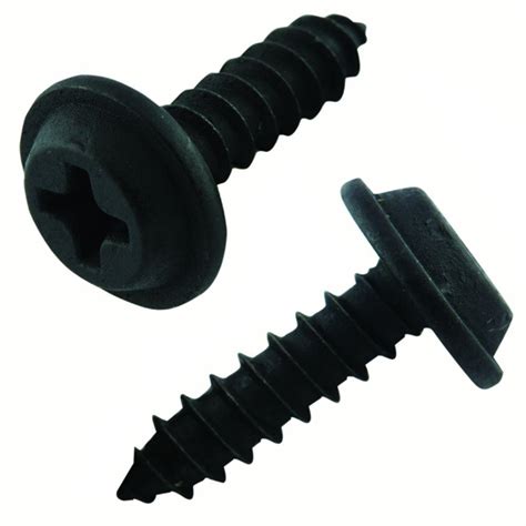 12 flat head sheet metal screw black oxide|sheet metal head screws.